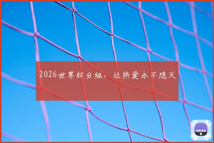 2026世界杯分组，让热爱永不熄灭