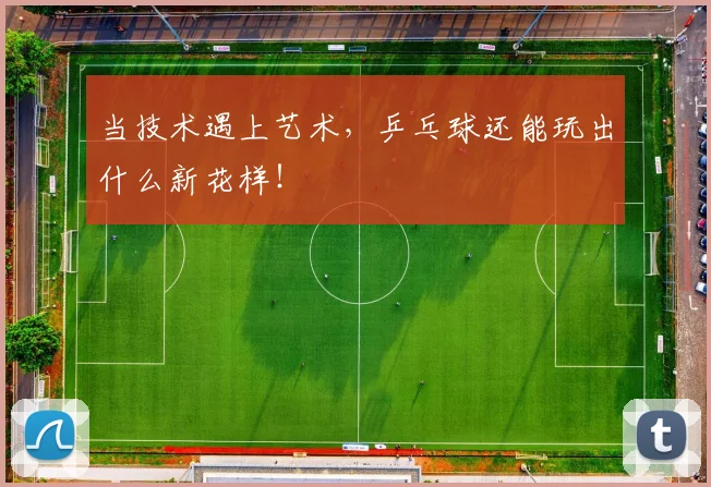 当技术遇上艺术，乒乓球还能玩出什么新花样！